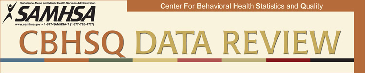 Banner image for CBHSQ Data Review, Center for Behavioral Health Statistics and Quality