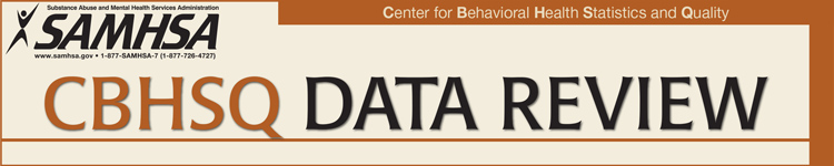 Banner image for CBHSQ Data Review, Center for Behavioral Health Statistics and Quality