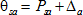 The benchmarked State-s and age group-a small area estimate, Theta sub s and a, is defined as the sum of capital P sub s and a and Delta sub a.
