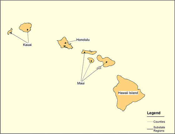 Figure 12, Hawaii Regions