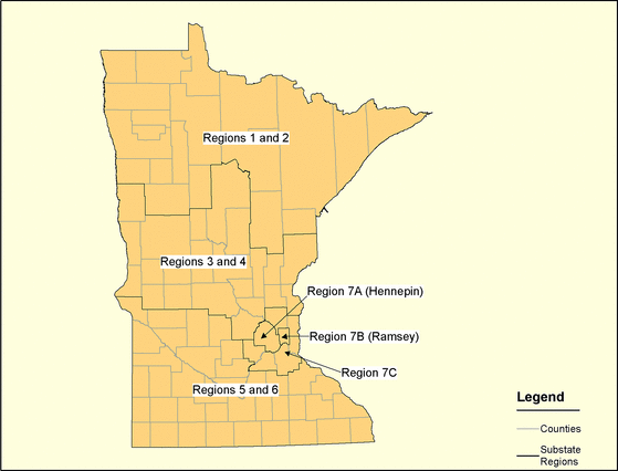 Figure 24, Minnesota Regions