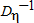 inverse of capital D sub eta.